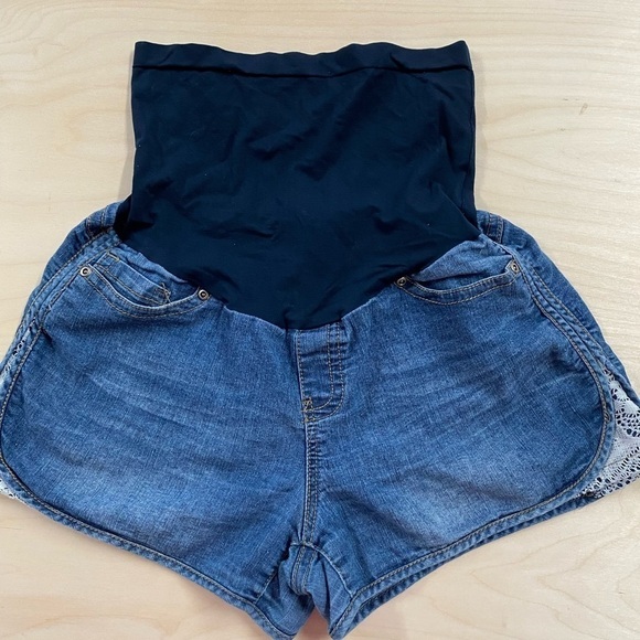 Planet Motherhood Jean Shorts size XL (CZ) - Picture 1 of 6